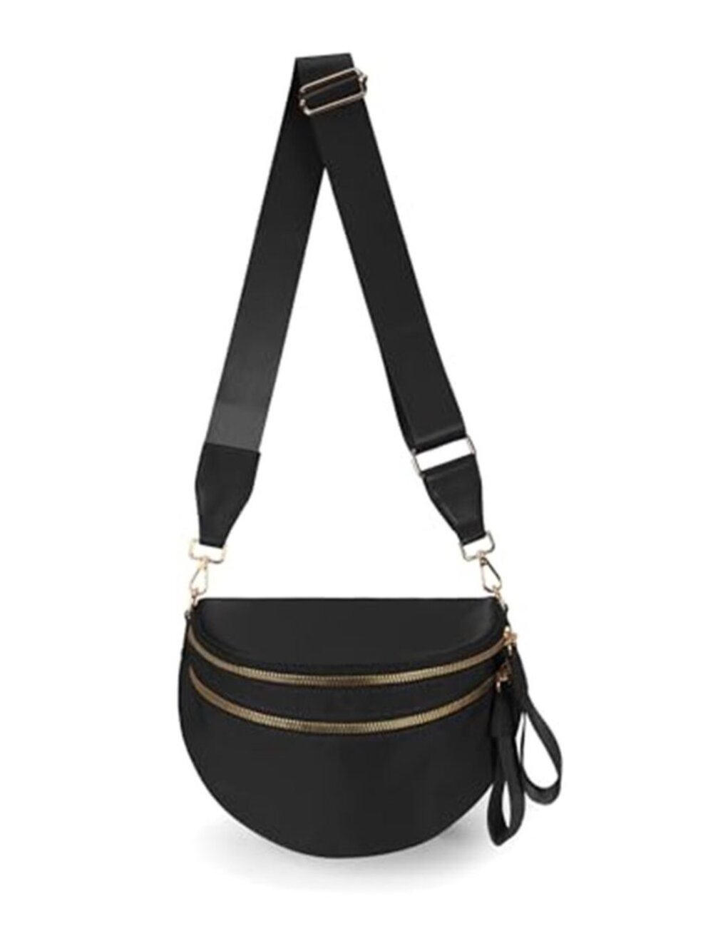 Spacious Nylon Crossbody Bag Bum Bag Handbags Purses for Women